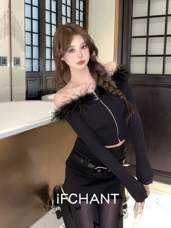 Ifchant One-Shoulder Knitwear