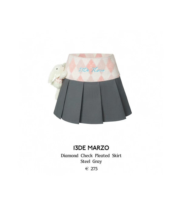 13DE MARZO Knitted Skirt