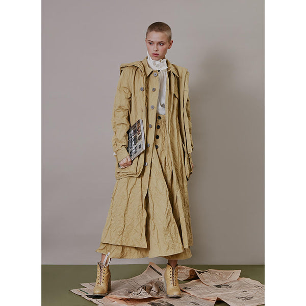 By Cookie H Two-Piece Trench Coat